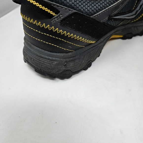 Saucony Raptor TR Mens Trail Running Shoes Black Grey Yellow S25283-1 Size 10 - Picture 8 of 12